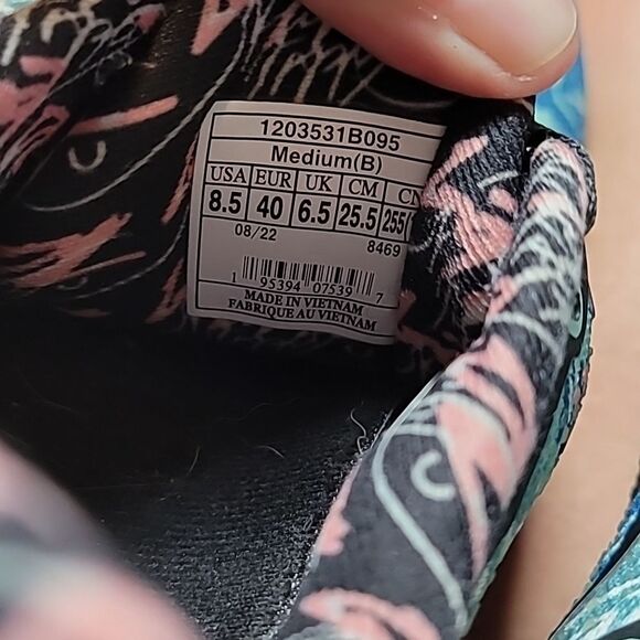 Brooks Adrenaline GTS 22 Womens 8.5 Sneaker Flamingo Tropical Yucca 1203531B095 - Picture 11 of 11